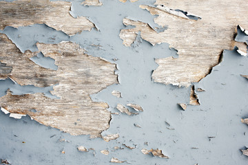 wood panel with pieces 