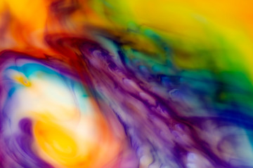 watercolors in water - an aquarelle texture