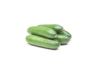 cucumber isolated on white background
