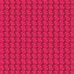 Heart pattern, background for Valentine's Day greeting card, wrapping paper, invitation, love concept
