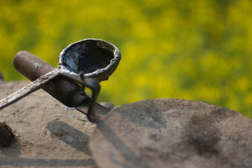 nepali traditional kitchen