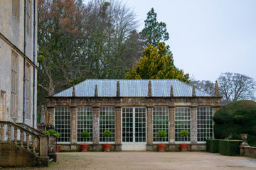 A symmetrical orangery 