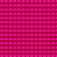 Heart pattern, background for Valentine's Day greeting card, wrapping paper, invitation, love concept
