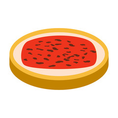 Biscuit cookie vector icon.Cartoon vector icon isolated on white background biscuit cookie.