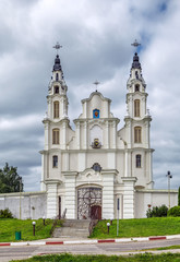 Fototapeta na wymiar Archangel Michael Church, Ivyanets, Belarus