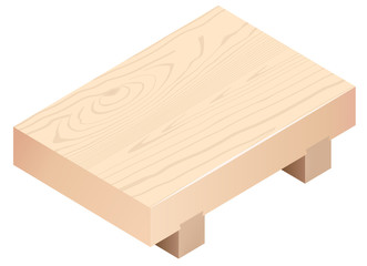 寿司下駄　白背景