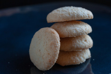 Sweet and delicious coconut cookies