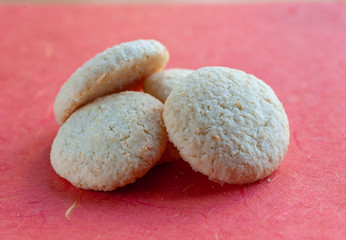 Sweet and delicious coconut cookies