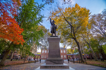 Fototapeta premium Independence Hall in Philadelphia, USA