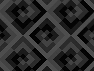 Minimal Black Geometric square diamond background