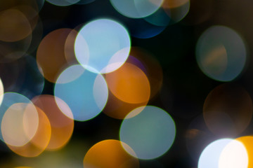 abstract lights bokeh background