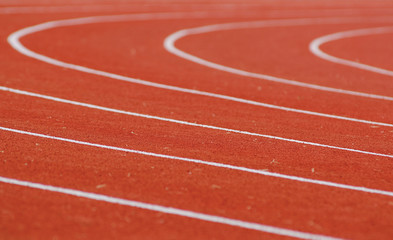 Fototapeta premium running track