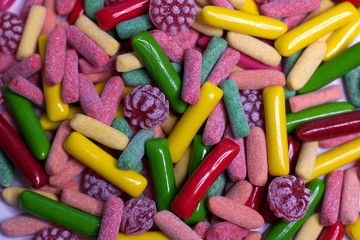 bunte Süßigkeiten 