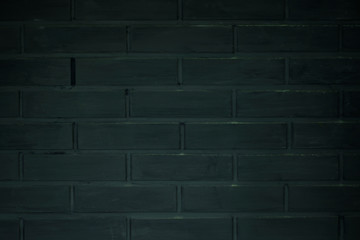 old dark black brick wall texture design pattern background