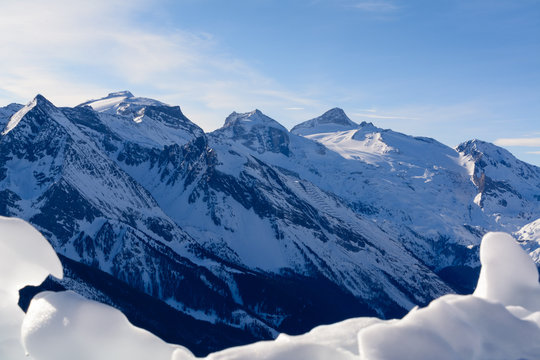 Olperer Hintertuxer Gletscher im Winter