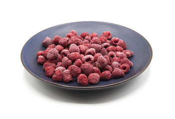 healthy eating fruit top view strawberry frozen healthy antioxidant  food dish plate