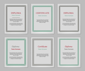 Decorative frames and borders