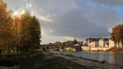 Fototapeta na wymiar Vue d'Orléans