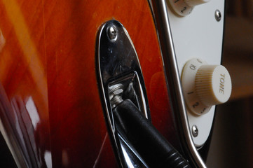 playing music