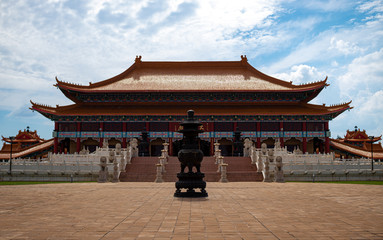 Obraz premium Pictures of a Chinese Temple
