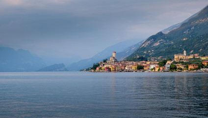 Urlaub in Malcesine am Ufer des Gardasee im sch&ouml;nen Italien