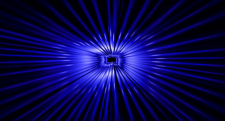 illuminated bars futuristic and abstract concept