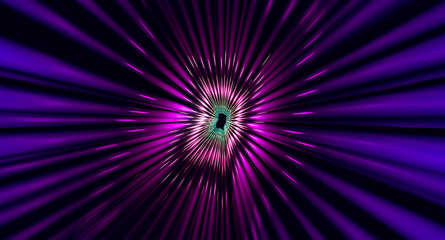 illuminated bars futuristic and abstract concept