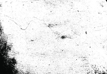 Rough black and white texture vector. Distressed overlay texture. Grunge background. Abstract textured effect. Vector Illustration. Black isolated on white background. EPS10.