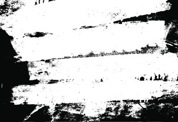 Vector brush sroke texture. Distressed uneven grunge background. Abstract distressed vector illustration. Overlay over any design to create interesting effect and depth. Black isolated on white. EPS10