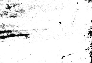 Rough black and white texture vector. Distressed overlay texture. Grunge background. Abstract textured effect. Vector Illustration. Black isolated on white background. EPS10.