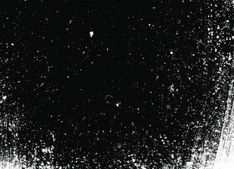 Dark grunge urban texture vector. Distressed overlay texture. Grunge background. Abstract obvious dark worn textured effect. Vector Illustration. Black isolated on white. EPS10.