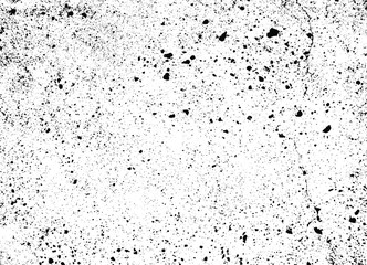 Rough black and white texture vector. Distressed overlay texture. Grunge background. Abstract textured effect. Vector Illustration. Black isolated on white background. EPS10.