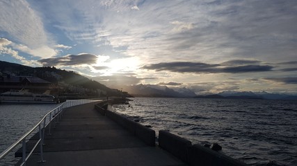 Bariloche Puente Atardecer
