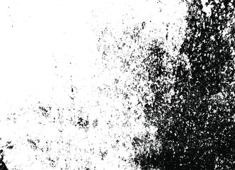 Rough black and white texture vector. Distressed overlay texture. Grunge background. Abstract textured effect. Vector Illustration. Black isolated on white background. EPS10.