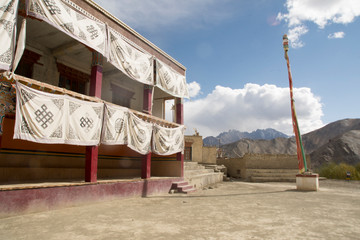 Hemish buddhist monastery in Ladakh, India