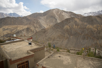 Lamayuru monastery in Ladakh, Indian Himalayas