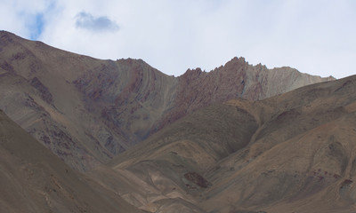 mountain landscape  in ladakh india