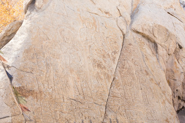 buddhist mantras carved in stone