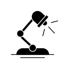 Desk lamp, education icon. Simple education icons for ui and ux, website or mobile application