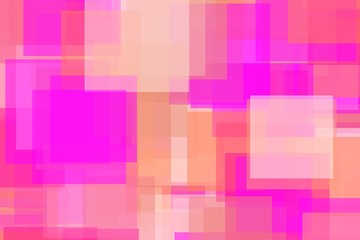 Abstract pink squares illustration background