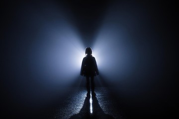 Playing in the Rain After Dark