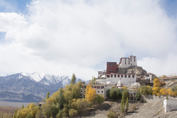 Tikshey monastery in Ladakh, India