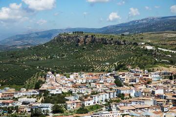 Fototapeta na wymiar Alacala La Real town in Andalusia, Spain
