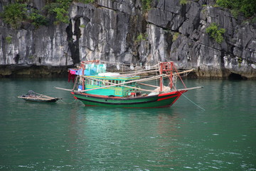 Fototapeta na wymiar Vietnam Fishing Boat