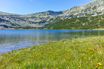 Fototapeta na wymiar The Stinky Lake (Smradlivoto Lake), Rila mountain, Bulgaria