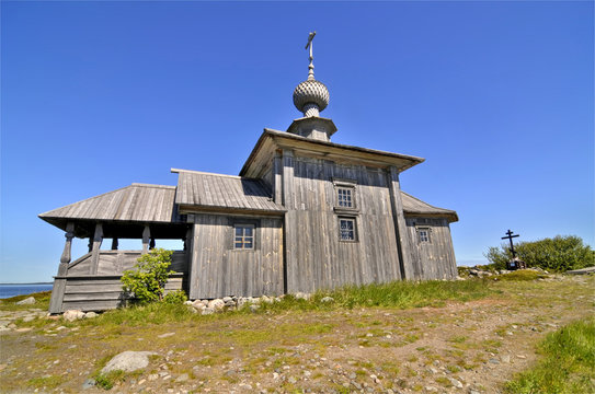 Bolshoy Zayatsky Island is an island in the White Sea with St. Andrew hermitage