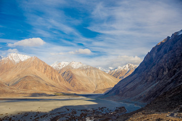 Mountain landscape in Ladakh, India