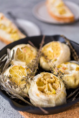 Roasted garlic