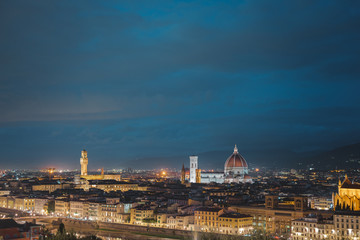 Naklejka premium Panorama Firenze