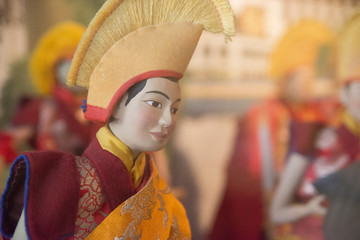 buddhist traditional puppet